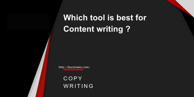 Content Writing Application