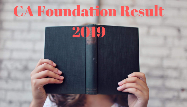 CA Foundation Result June 2019