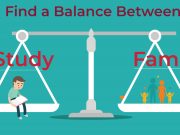 Find a Balance Between Studies and Family Balance Between Studies and Family