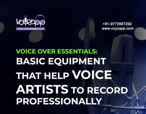 Studio Equipment: Basic requirement for your Voiceover recordings The basic requirement for your Voice over recordings