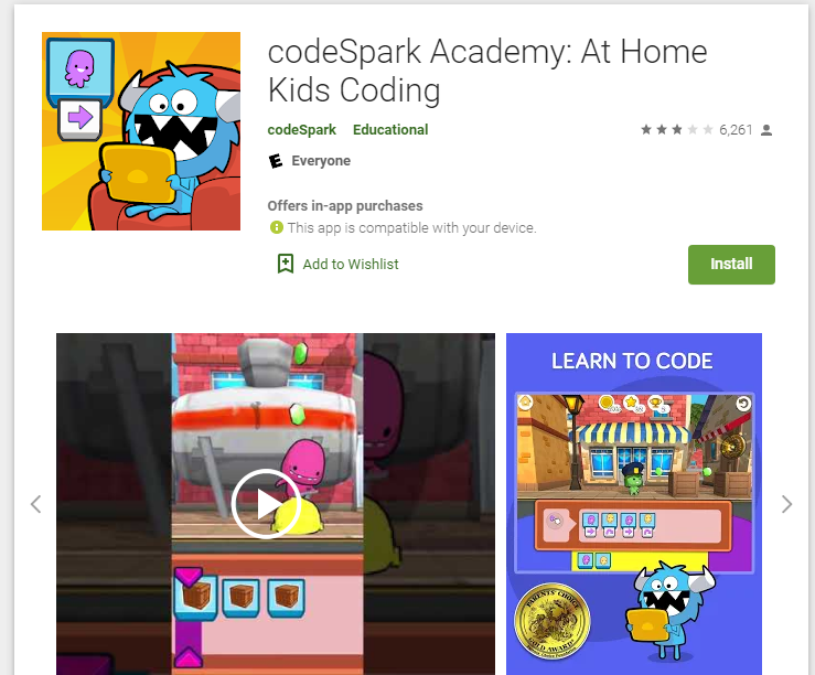 Code Spark Academy kids
