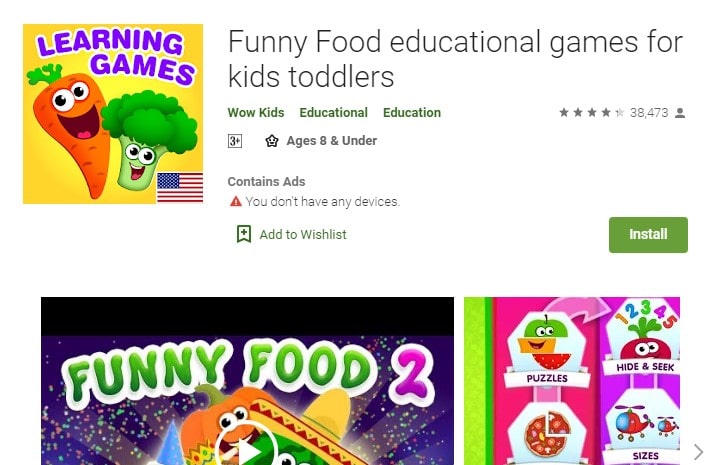 Funny-Food-educational-games-for-kids-toddlers