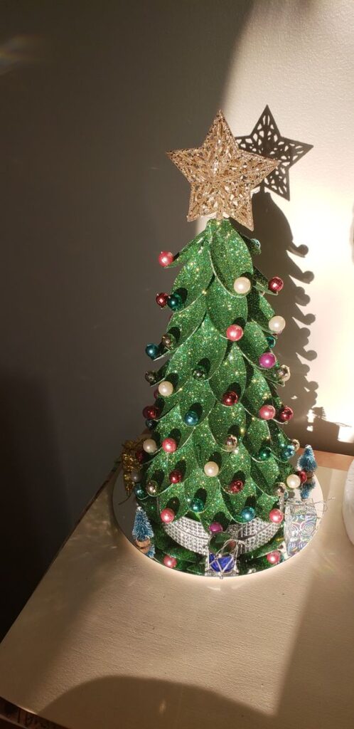 Christmas Tree with Spoons diy