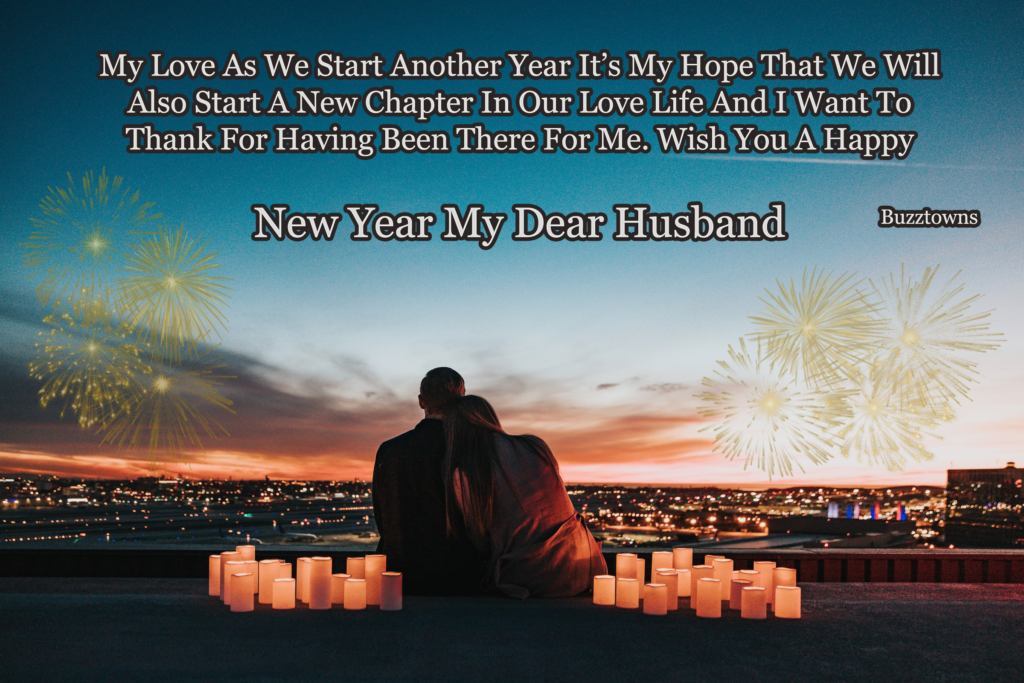 Happy New Year Wishes for Husband