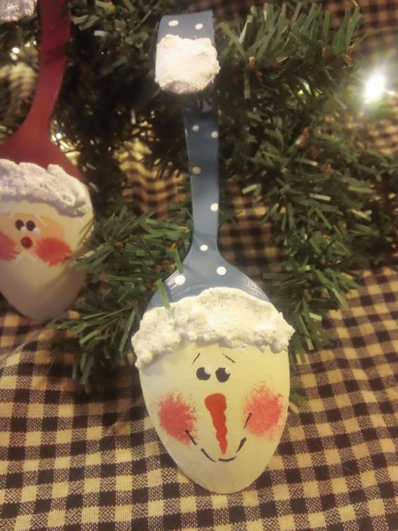 Spoon Crafts snowman