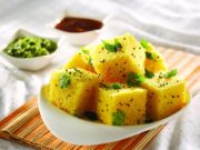 Khaman Dhokla Recipe-Indian Gujarati Food Dhokla Recipe