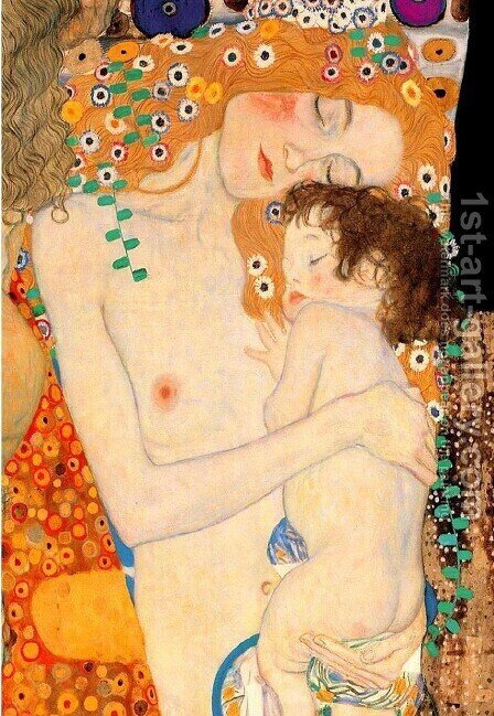 Klimt’s Mother and Child