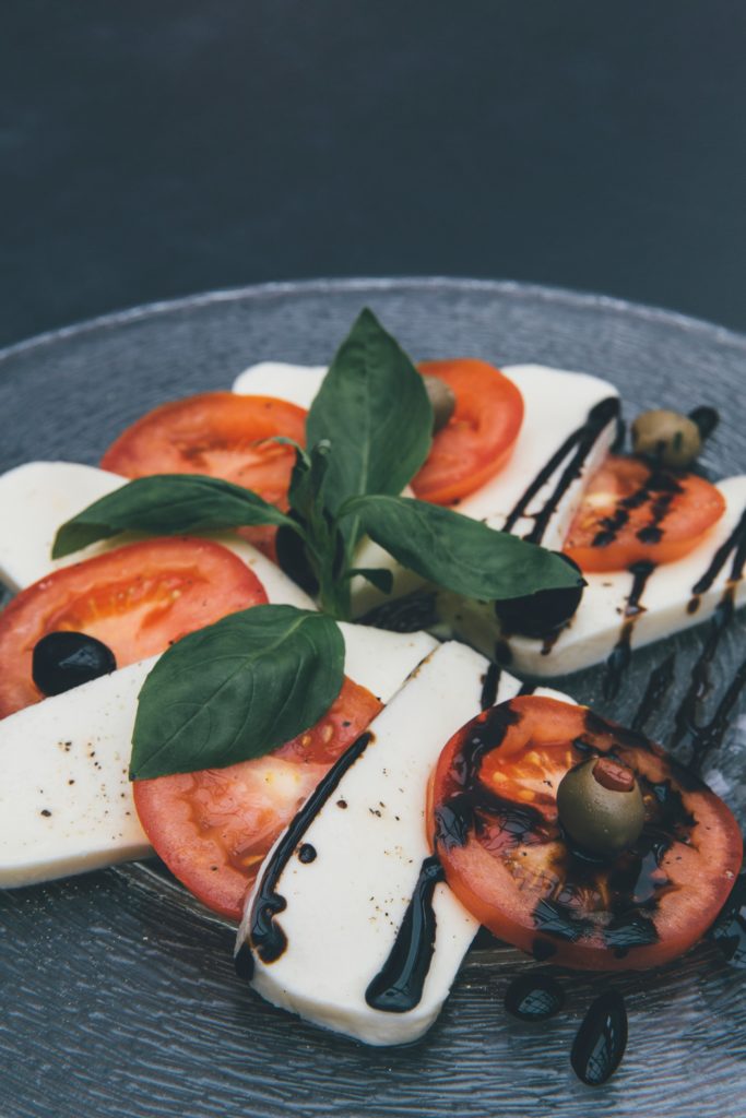 Caprese Salad & Pesto Sauce