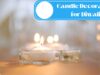 Candle Decoration for Diwali: Illuminating Your Festivities with Elegance Candle Decoration for Diwali