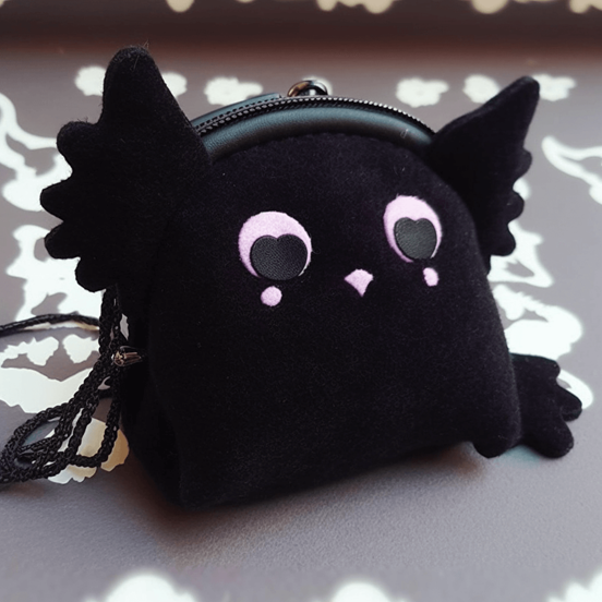 Black Owl Gothic Lolita Handbag