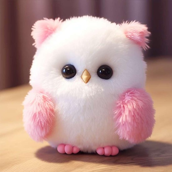 White Owl Stuffed Animal