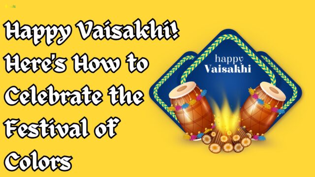 Happy Vaisakhi