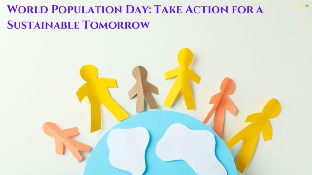 World Population Day Take Action for a Sustainable Tomorrow