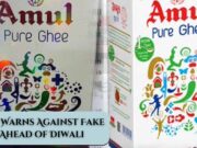 Amul Warns Against Fake Ghee Ahead of Diwali Amul Warns Against Fake Ghee Ahead of Diwali