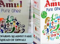 Amul Warns Against Fake Ghee Ahead of Diwali Amul Warns Against Fake Ghee Ahead of Diwali