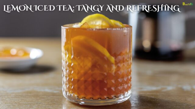 Lemon Iced Tea Tangy and Refreshing