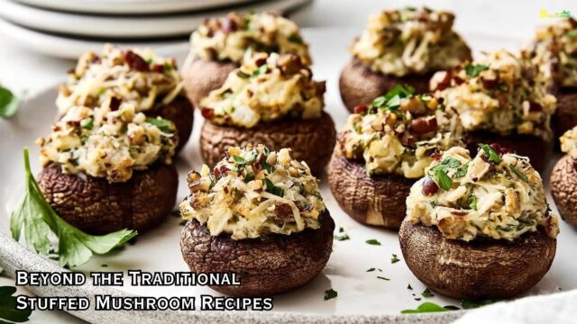 CREATIVE FILLINGS Beyond the Traditional Stuffed Mushroom Recipes