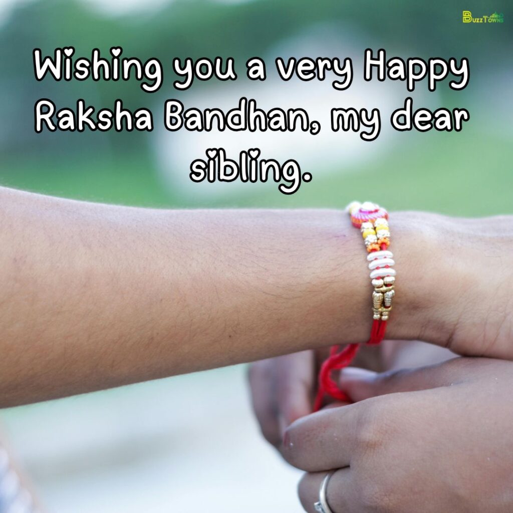 Short & Sweet Rakhi Wishes