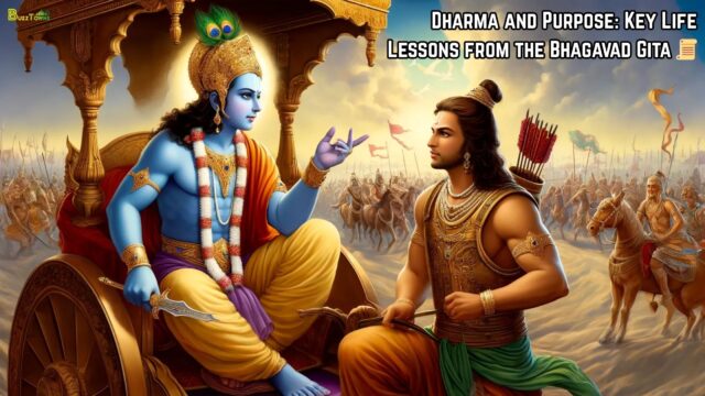 Dharma and Purpose Key Life Lessons from the Bhagavad Gita 📜