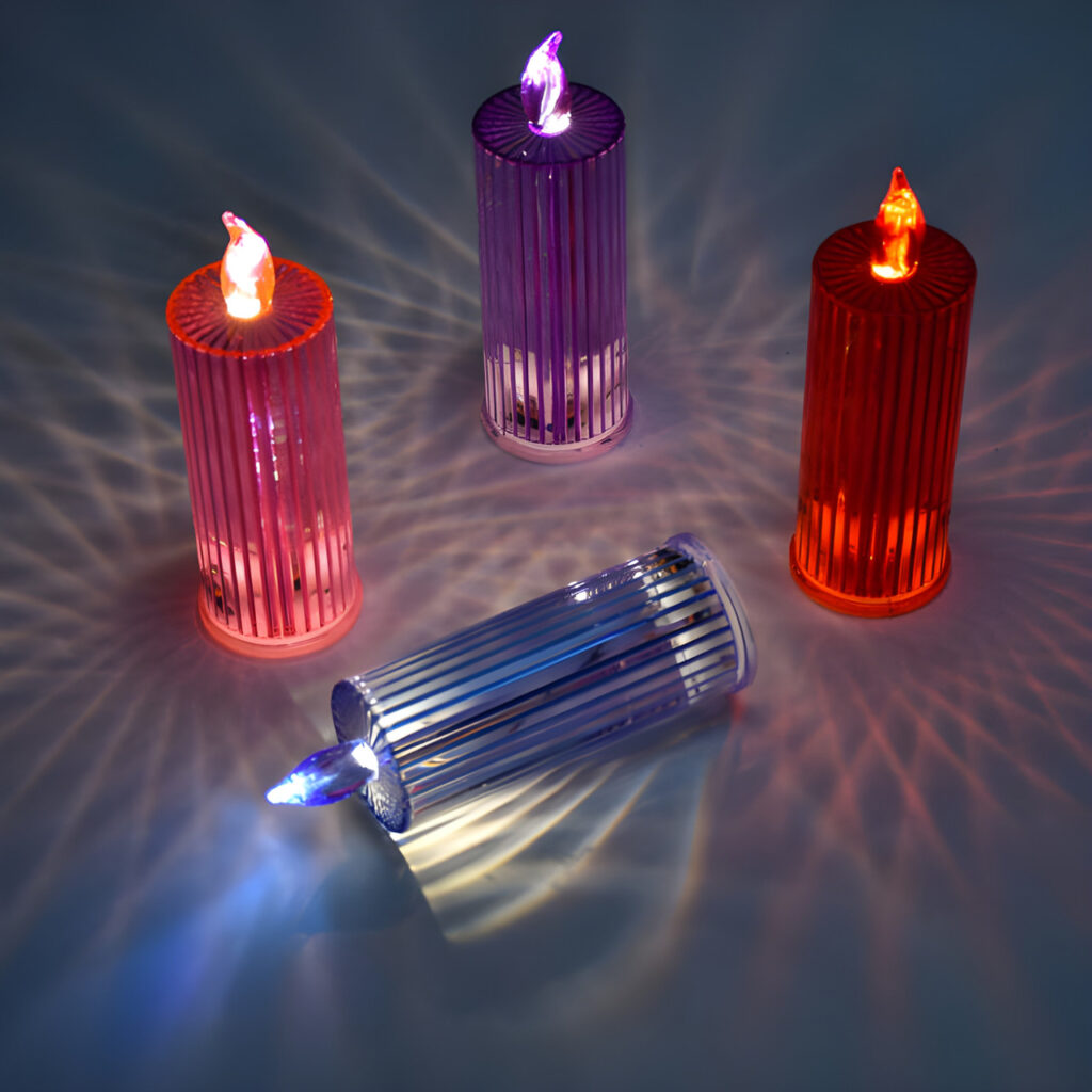 Crystal Candle Lights Candle