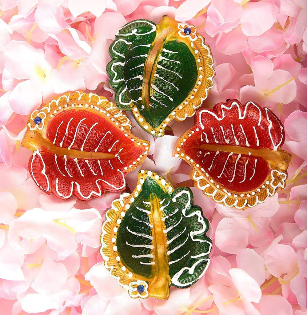 Diwali Decoration Decorative Terracotta Diyas