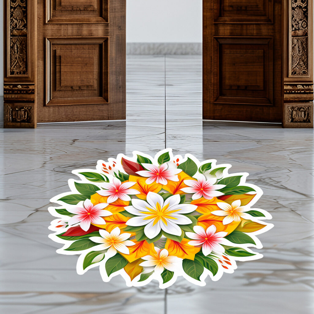 Rang Phool Rangoli for Diwali Decoration
