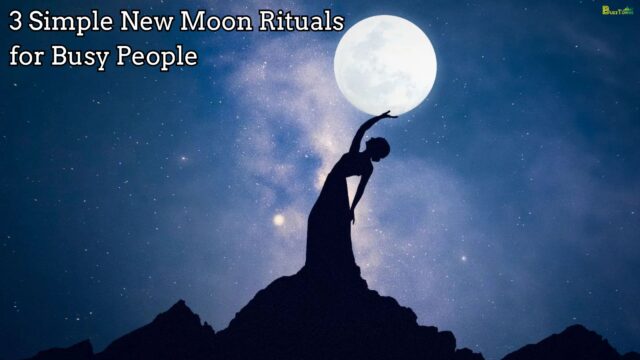 3 Simple New Moon Rituals for Busy People