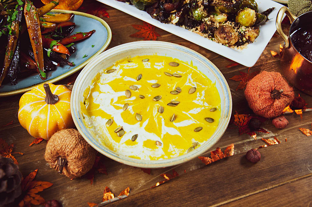 Butternut Squash Soup with Pepitas