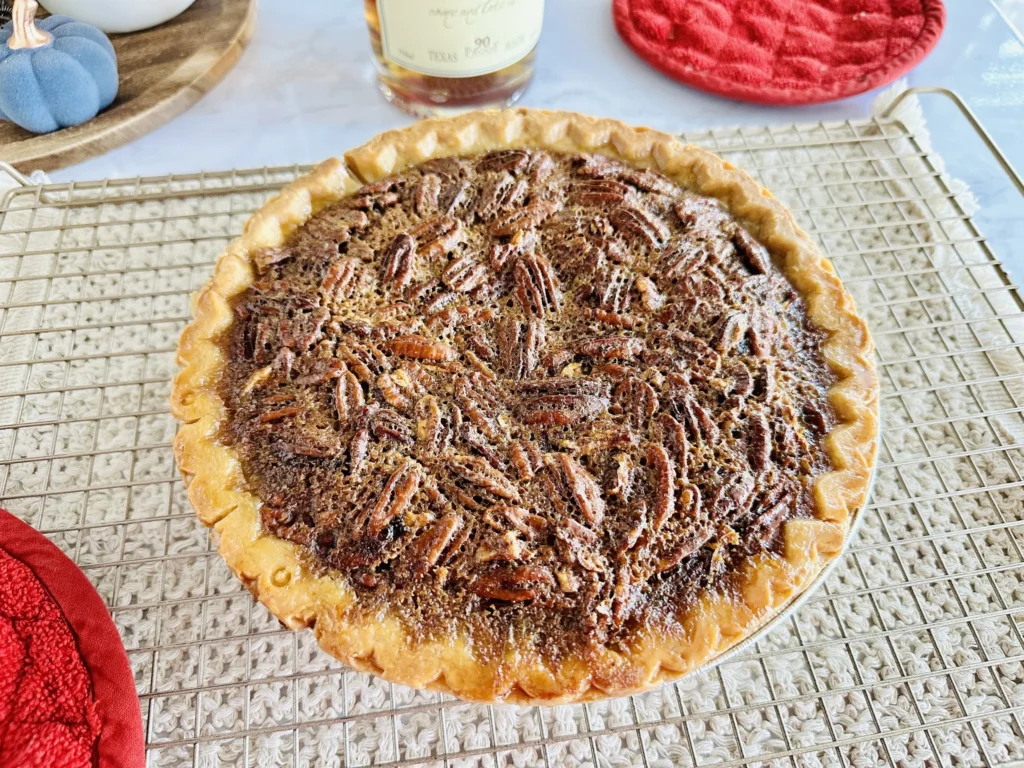 Classic Pecan Pie with Bourbon