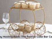 Holiday Hosting Hack: The Festive Cake Bar Cart Holiday Hosting Hack The Festive Cake Bar Cart