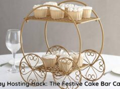 Holiday Hosting Hack: The Festive Cake Bar Cart Holiday Hosting Hack The Festive Cake Bar Cart