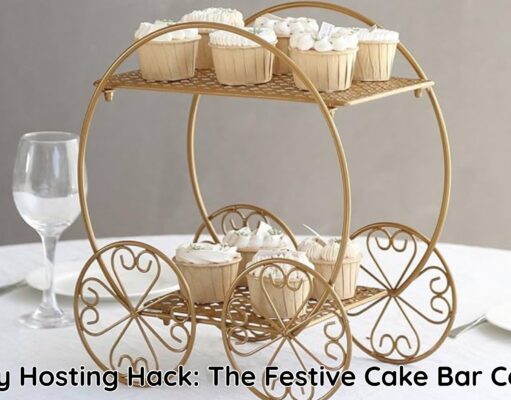 Holiday Hosting Hack: The Festive Cake Bar Cart Holiday Hosting Hack The Festive Cake Bar Cart