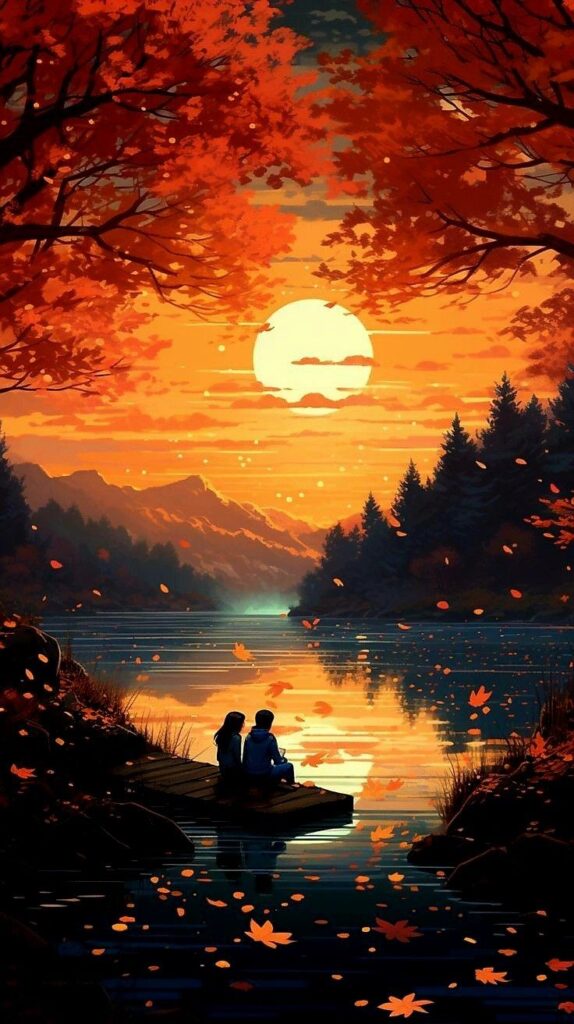 Sunset silhouette