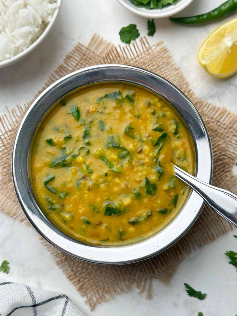Lentil and Spinach Dal