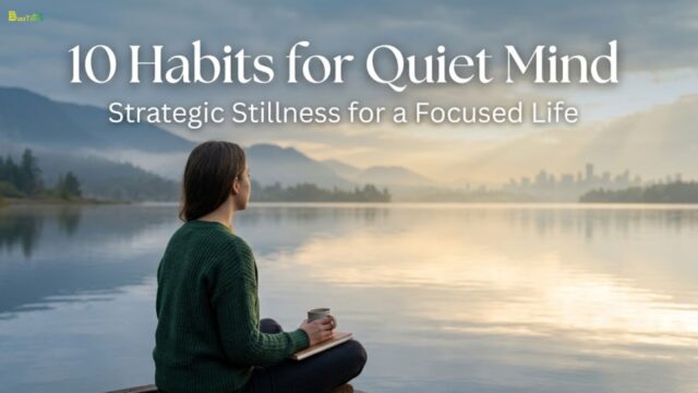 10 Habits for Quiet Mind Strategic Stillness for a Focused Life