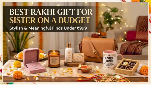 Best Rakhi Gift for Sister on a Budget Stylish & Meaningful Finds Under ₹999 Best Rakhi Gift for Sister on a Budget: Stylish & Meaningful Finds Under ₹999