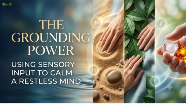 The Grounding Power of Using Sensory Input to Calm a Restless Mind