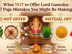 What NOT to Offer Lord Ganesha: 7 Puja Mistakes You Might Be Making What NOT to Offer Lord Ganesha 7 Puja Mistakes You Might Be Making