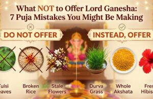 What NOT to Offer Lord Ganesha: 7 Puja Mistakes You Might Be Making What NOT to Offer Lord Ganesha 7 Puja Mistakes You Might Be Making