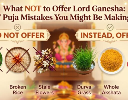 What NOT to Offer Lord Ganesha: 7 Puja Mistakes You Might Be Making What NOT to Offer Lord Ganesha 7 Puja Mistakes You Might Be Making