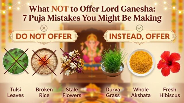 What NOT to Offer Lord Ganesha 7 Puja Mistakes You Might Be Making