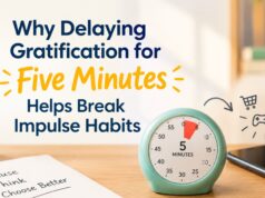 Why Delaying Gratification for Five Minutes Helps Break Impulse Habits Why Delaying Gratification for Five Minutes Helps Break Impulse Habits