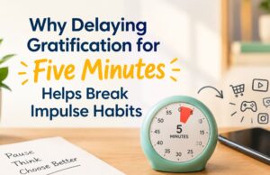Why Delaying Gratification for Five Minutes Helps Break Impulse Habits Why Delaying Gratification for Five Minutes Helps Break Impulse Habits