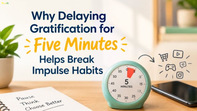 Why Delaying Gratification for Five Minutes Helps Break Impulse Habits Why Delaying Gratification for Five Minutes Helps Break Impulse Habits