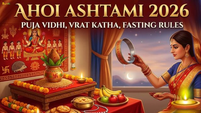 Ahoi Ashtami 2026 Date, Shubh Muhurat, Puja Vidhi, Vrat Katha, and Fasting Rules