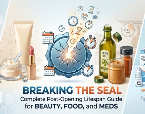 Breaking the Seal: Complete Post-Opening Lifespan Guide for Beauty, Food, and Meds Complete Post-Opening Lifespan Guide for Beauty, Food, and Meds
