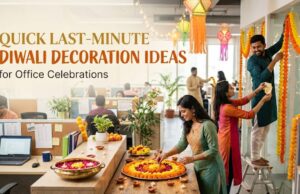 Quick Last-Minute Diwali Decoration Ideas for Office Celebrations Quick Last-Minute Diwali Decoration Ideas for Office Celebrations