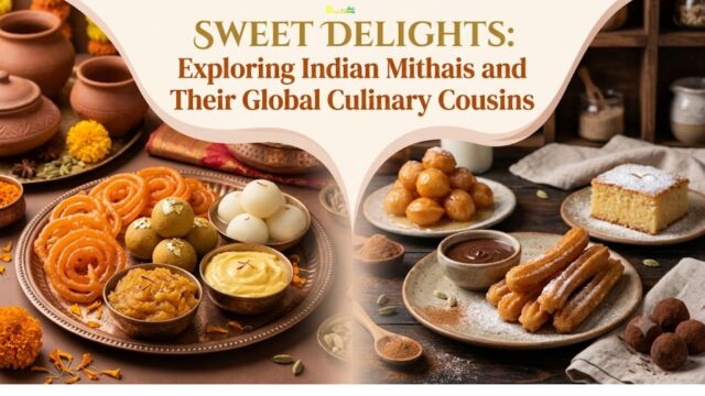 SWEET DELIGHTS Exploring Indian Mithais and Their Global Culinary Cousins