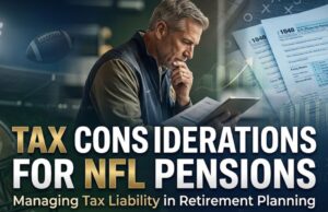 Tax Considerations for NFL Pensions: Managing Tax Liability in Retirement Planning Tax Considerations for NFL Pensions Managing Tax Liability in Retirement Planning
