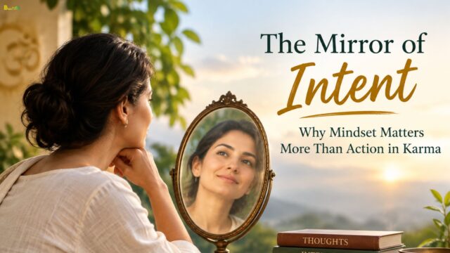 Why Mindset Matters More Than Action in Karma